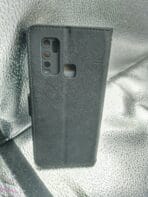 Vivo Y30 Flip Cover Black TDM - Image 2