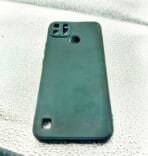 Realme C21Y/C25Y Back Cover Silicone Soft black Colour - Image 2