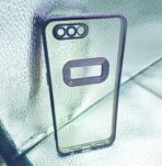 Oppo A5/A3S back cover CD Chrome transparent with camera lens protection